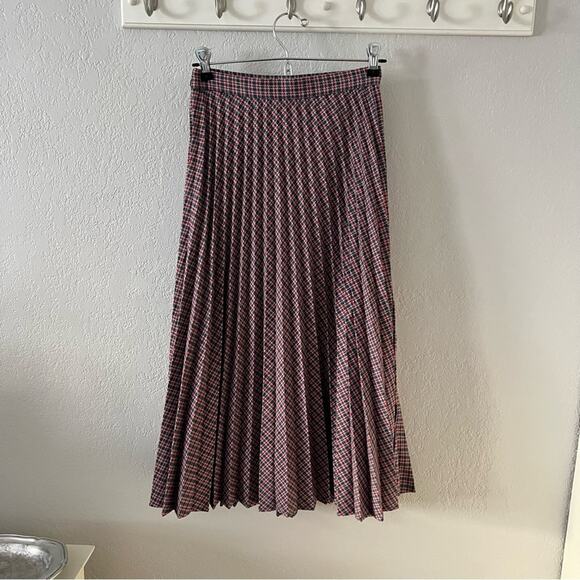 Anthropologie Maeve Wilma Pleated Midi Skirt - Picture 5 of 10